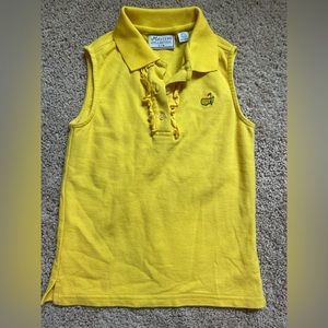 Masters Yellow Kids Polo Shirt